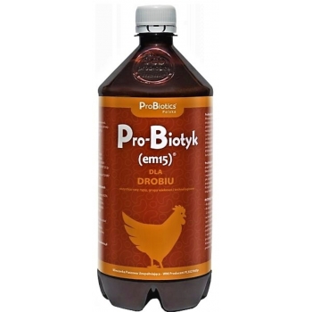 PRO-BIOTYK EM15 - probiotyk dla drobiu 1L