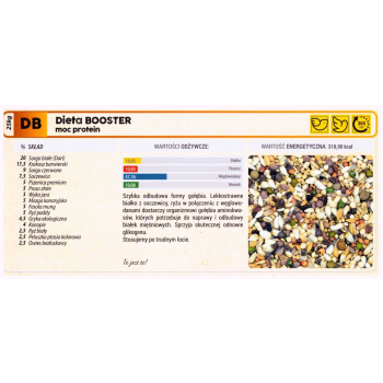 KARMA gołąb DB Dieta Booster Moc Protein MDM 25kg katalog