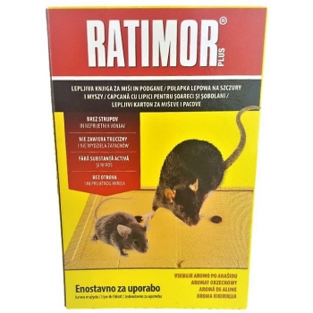 RATIMOR pułapka klejowa myszy i szczury 265x195mm