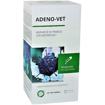 ADENO-VET płyn wsparcie w trakcie adenocoli 500ml