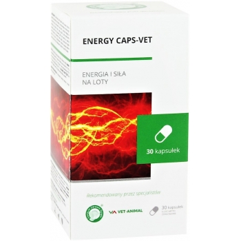 ENERGY CAPS-VET energia i siła na loty 30 kapsułek