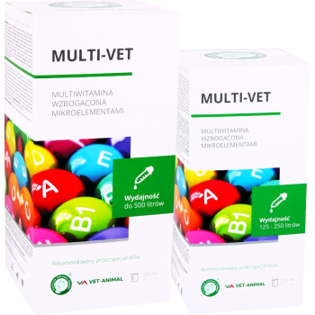 MULTI-VET 250ml - multiwitamina wzbogacona mikroelementami