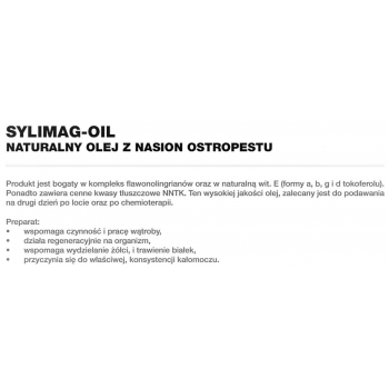 SYLIMAG-OIL olej z nasion ostreopestu 200ml
